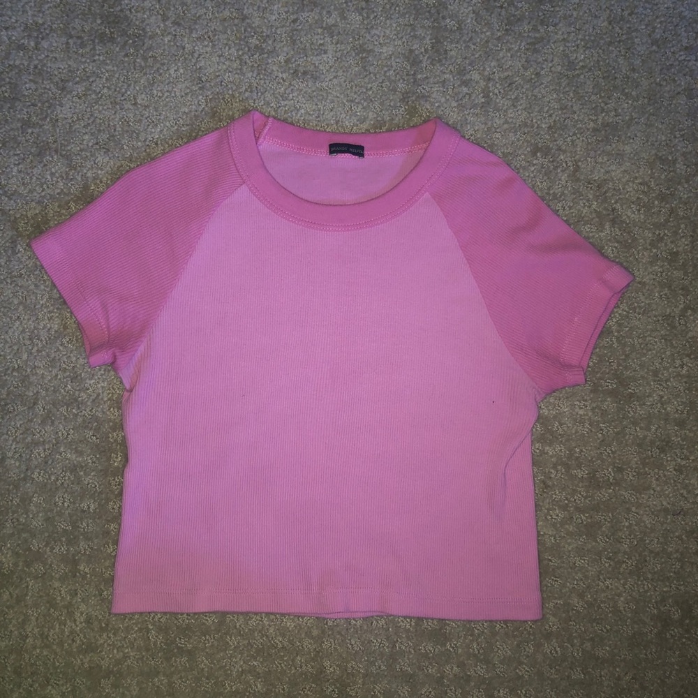 pink baby brand melville tee